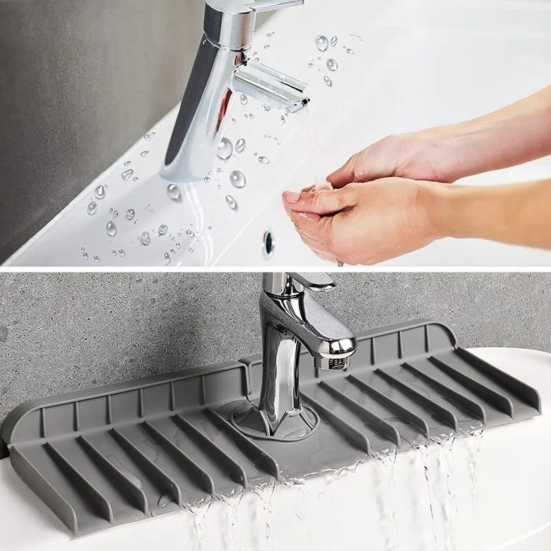Silicone Faucet Mat Dish Soap  - Silicone Tap Washer avis et prix