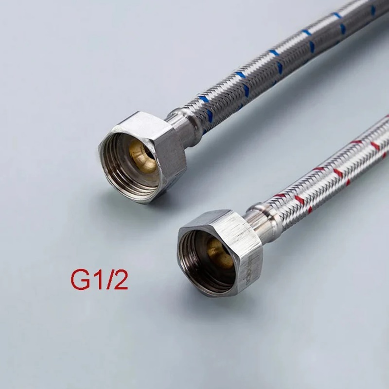 2PCS 60cm Flexible Plumbing Pi - Flexible Hose Braided avis et prix