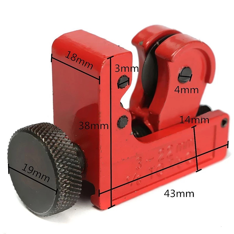 1PC 3-22/3-16mm Mini Alloy Ste - Pipe Cutter Ratchet avis et prix