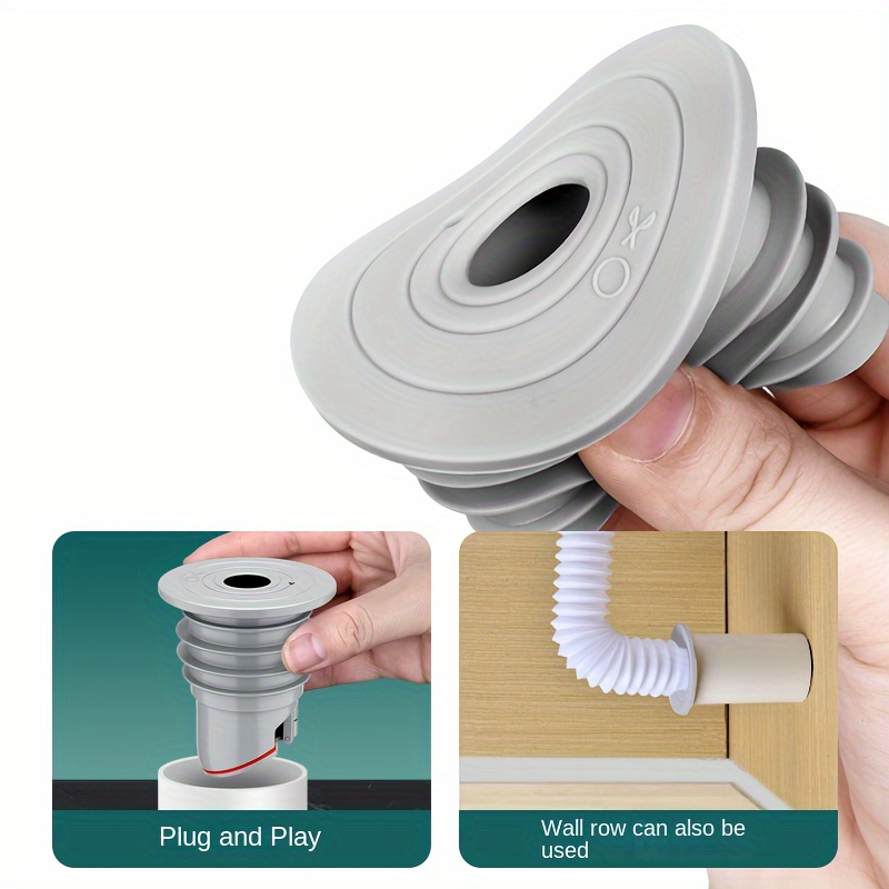 1PC Silicone Floor Drain Seal  - Drain Pipe Clip avis et prix