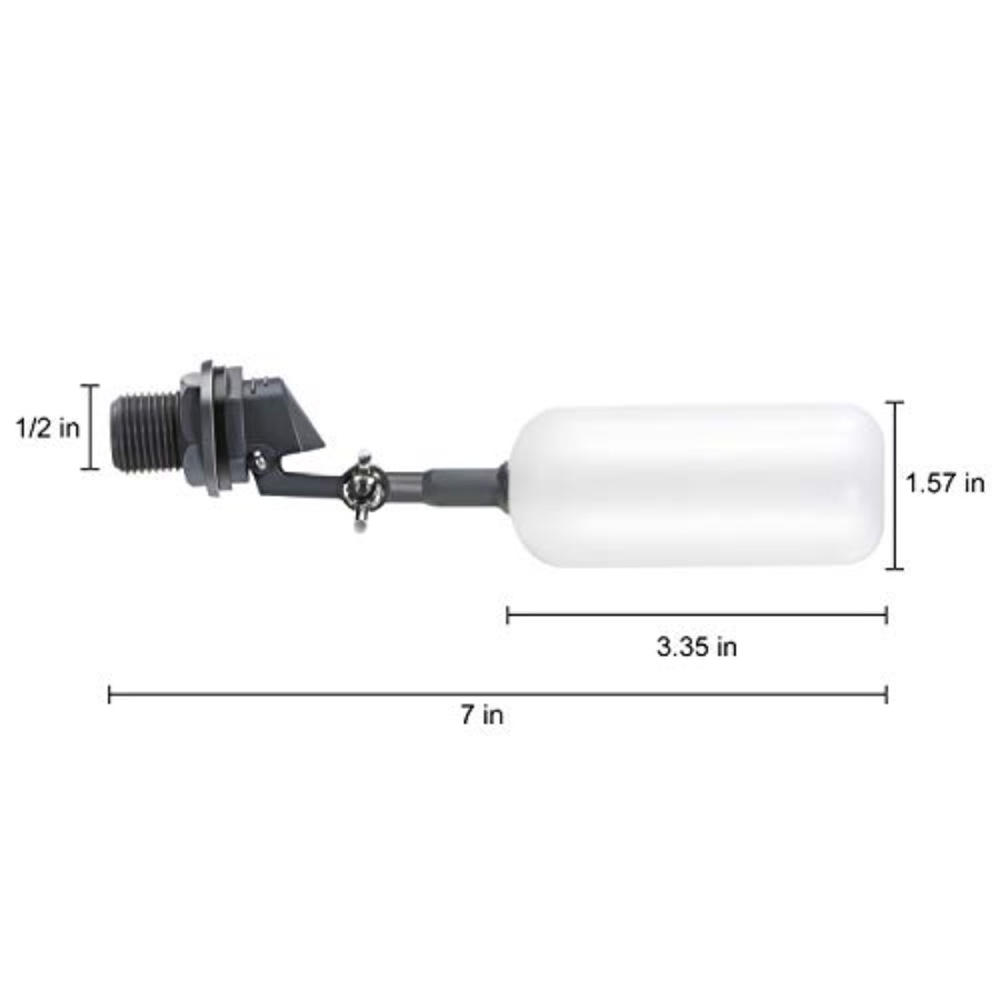 Float Ball Valve, 1/2 Inch Mal - Float Ball Valve avis et prix
