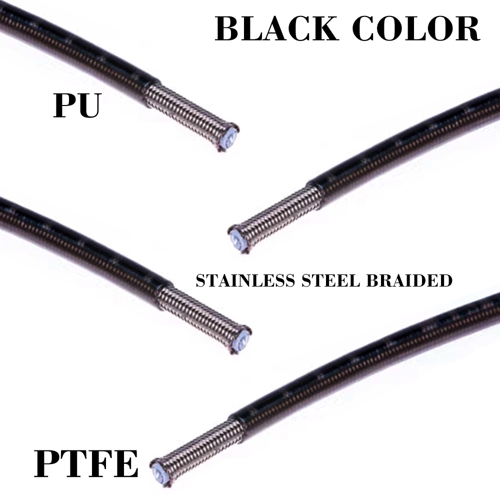 AN3 Motorcycle PTFE Brake Line - Flexible Hose Braided avis et prix