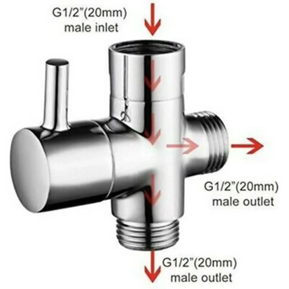 G1/2in 3 Way Diverter Valve T- - Shower Valve Cartridge avis et prix