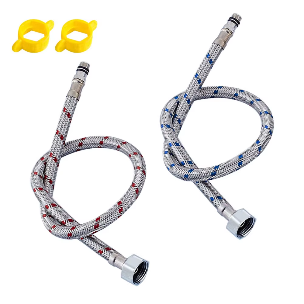 G1/2 G3/8 G9/16 50cm 1 pair St - Flexible Hose Braided avis et prix