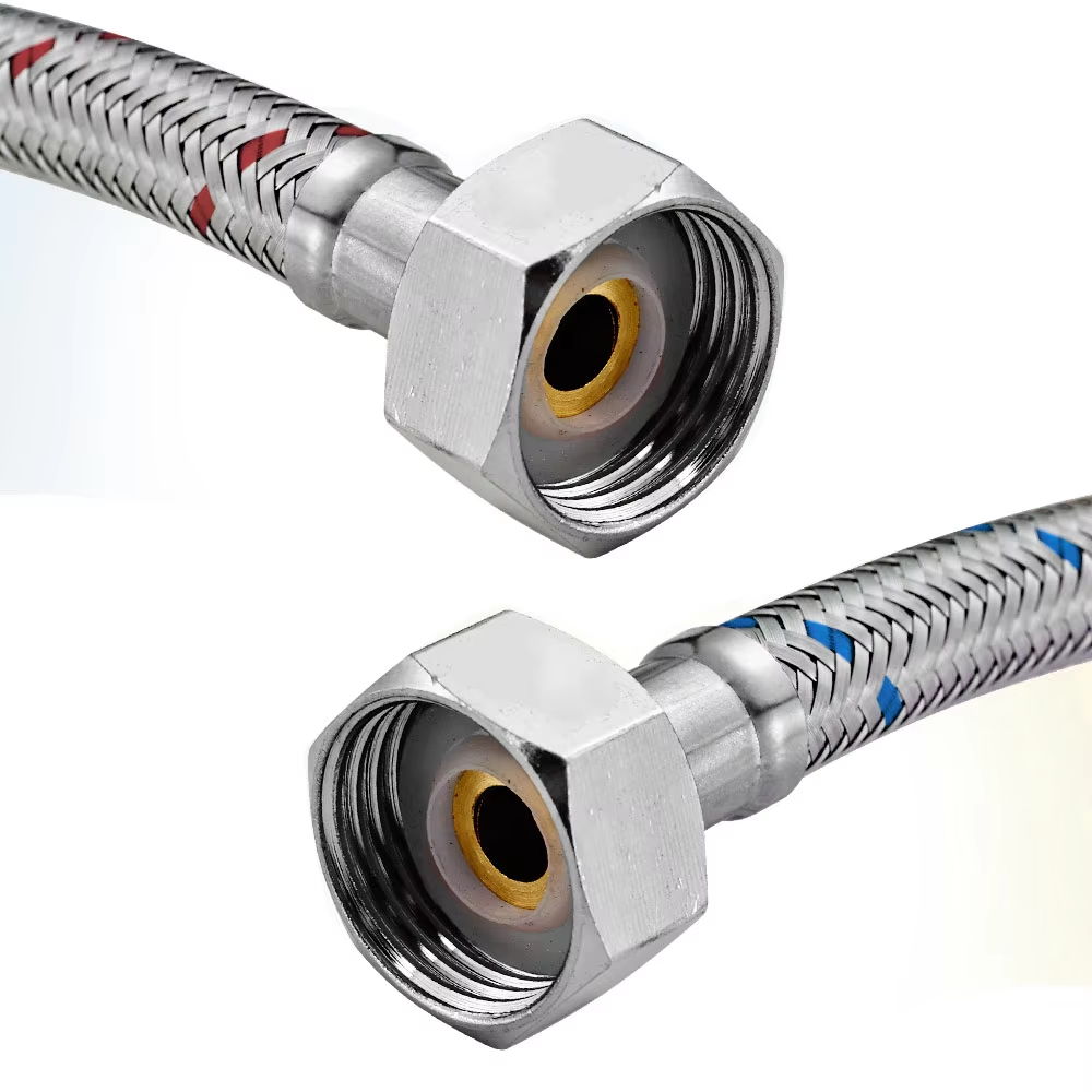 G1/2 G3/8 G9/16 50cm 1 pair St - Flexible Hose Braided avis et prix