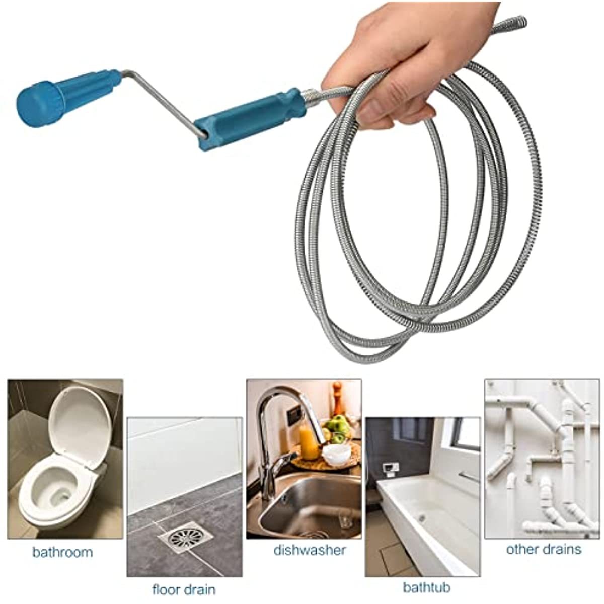 Telescopic Handle Flexible Ste - Drain Snake Flexible avis et prix