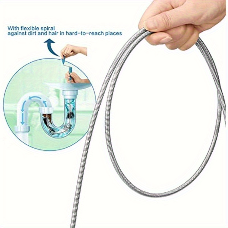 Telescopic Handle Flexible Ste - Drain Snake Flexible avis et prix