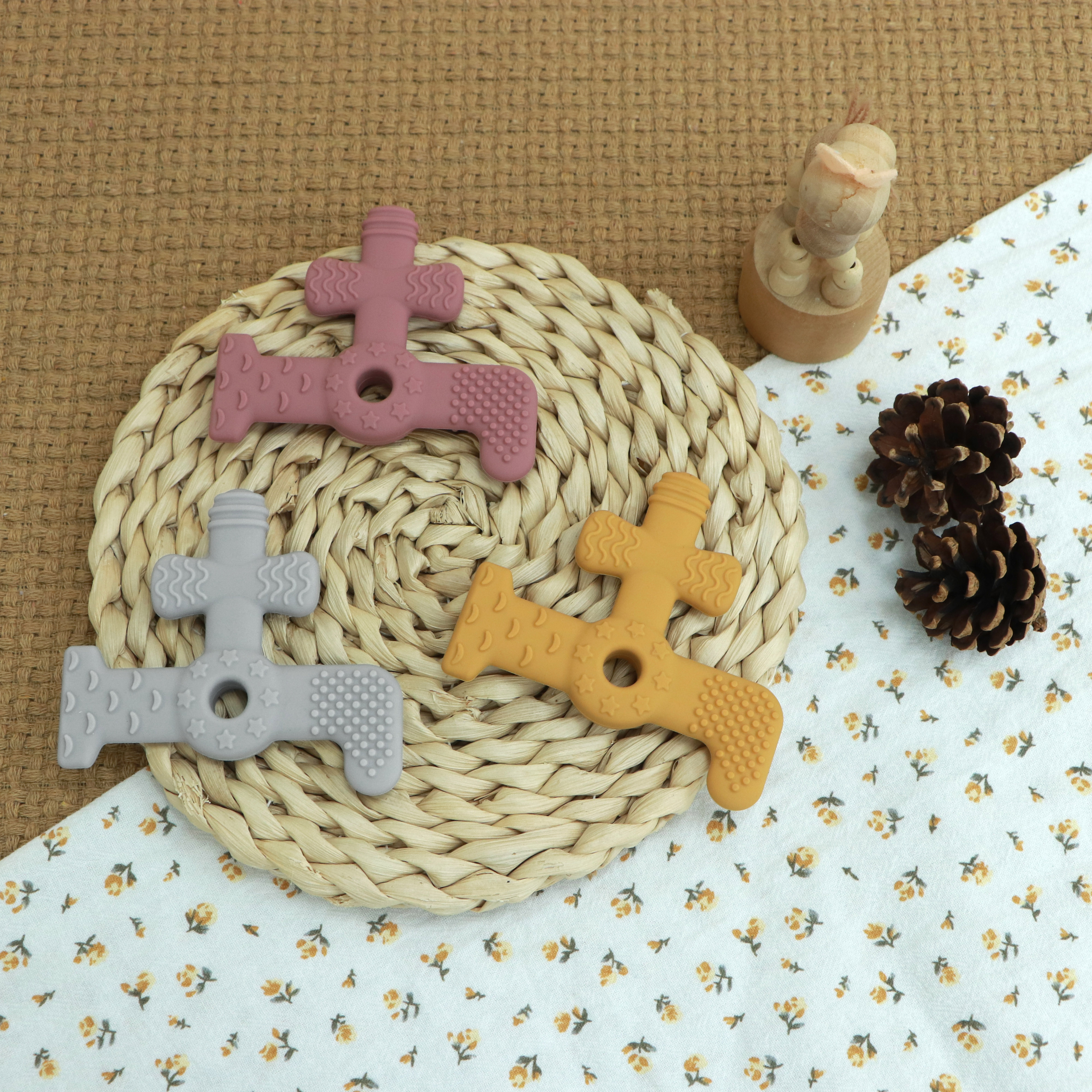 Faucet Shape Silicone Teether  - Silicone Tap Washer avis et prix