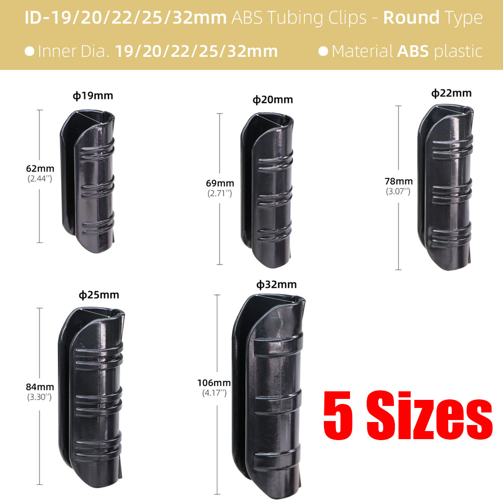 20-50PCS 19/20/22/25/28MM Gard - Plastic Pipe Clip avis et prix