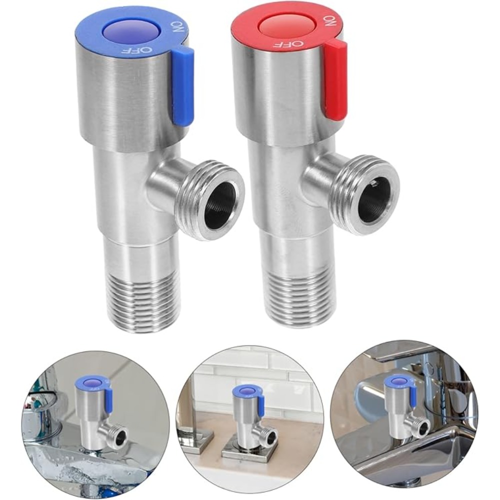 Stainless Steel Hot Cold Inlet - Toilet Fill Valve avis et prix