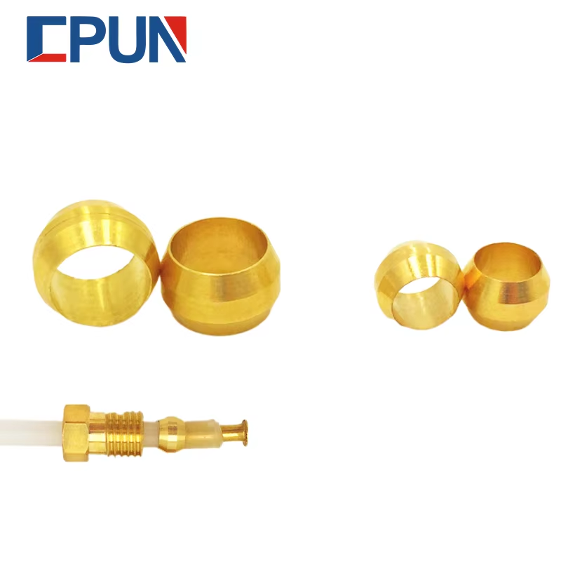 10pc Brass Double taper ferrul - Compression Fitting Brass avis et prix