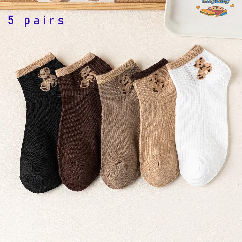 5 Pairs of Cute Teddy Bear WOM - Pipe Bending Spring avis et prix