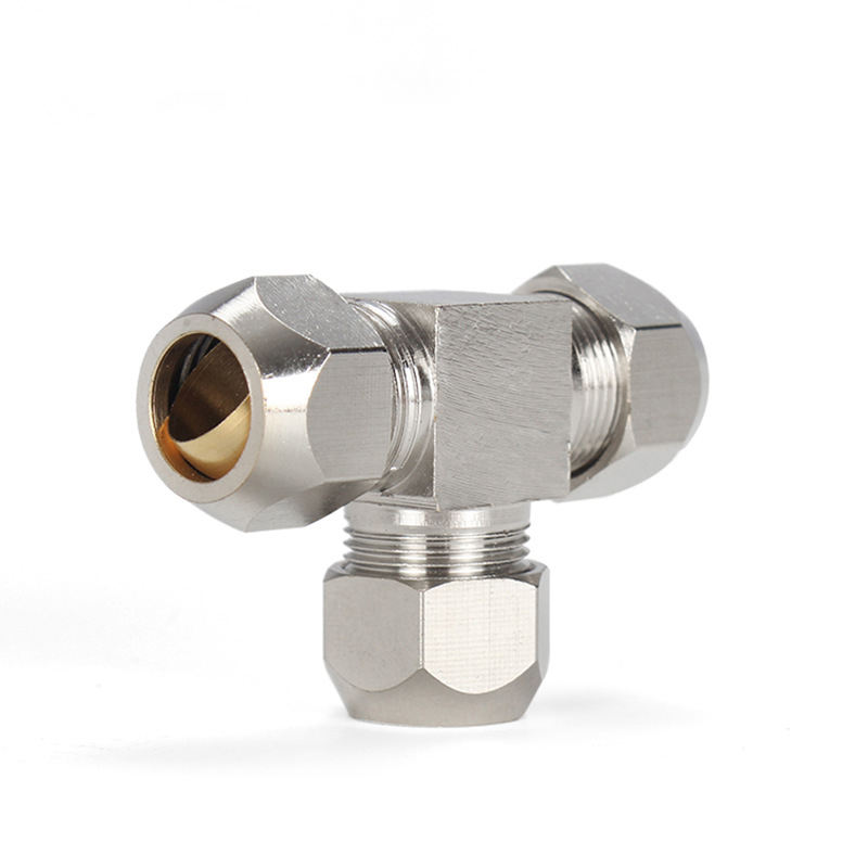 1PCS Pneumatic Fittings Brass  - Compression Fitting Brass avis et prix