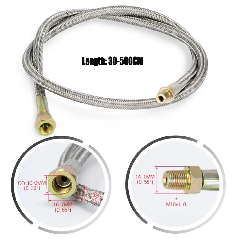 Turbo Oil Feed Line Kit Oil Re - Flexible Hose Braided avis et prix