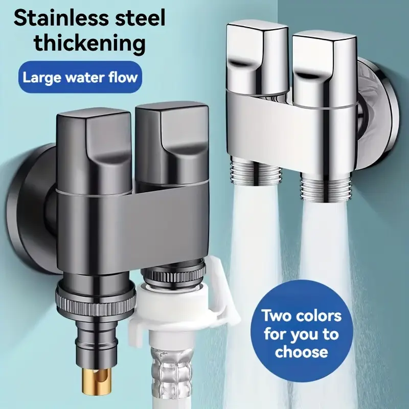 Stainless steel double outlet  - Toilet Fill Valve avis et prix