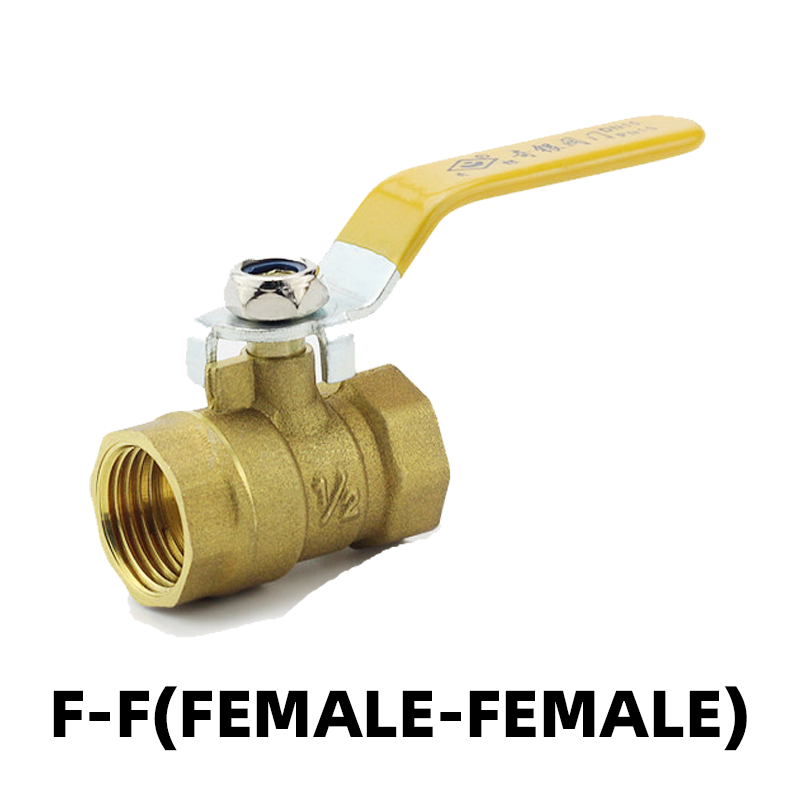 Brass Small Ball Valve  Female - Compression Fitting Brass avis et prix