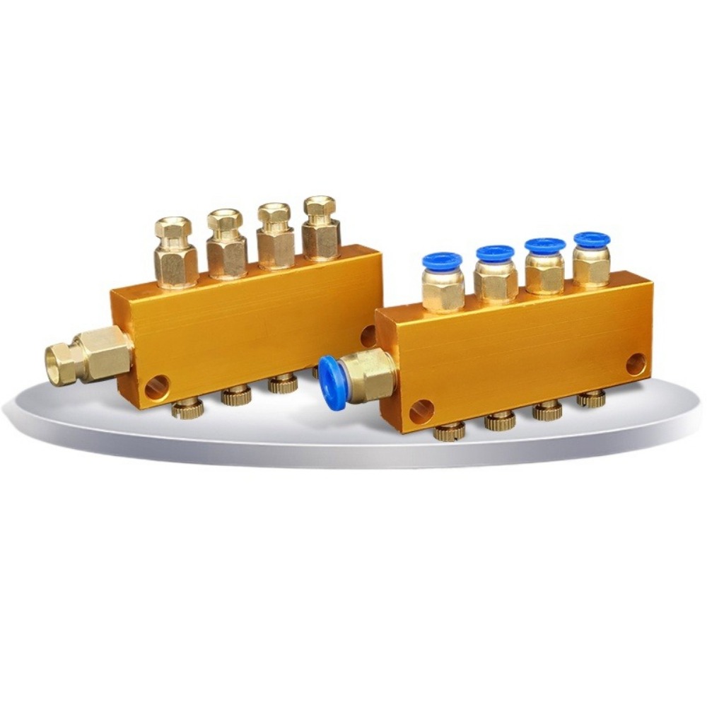 2-12 Ways Aluminium Brass Lube - Compression Fitting Brass avis et prix