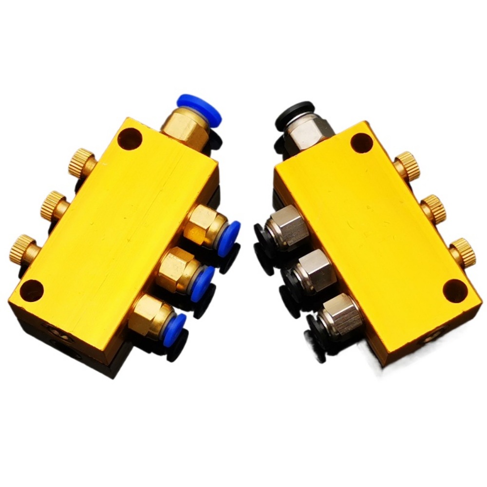 2-12 Ways Aluminium Brass Lube - Compression Fitting Brass avis et prix