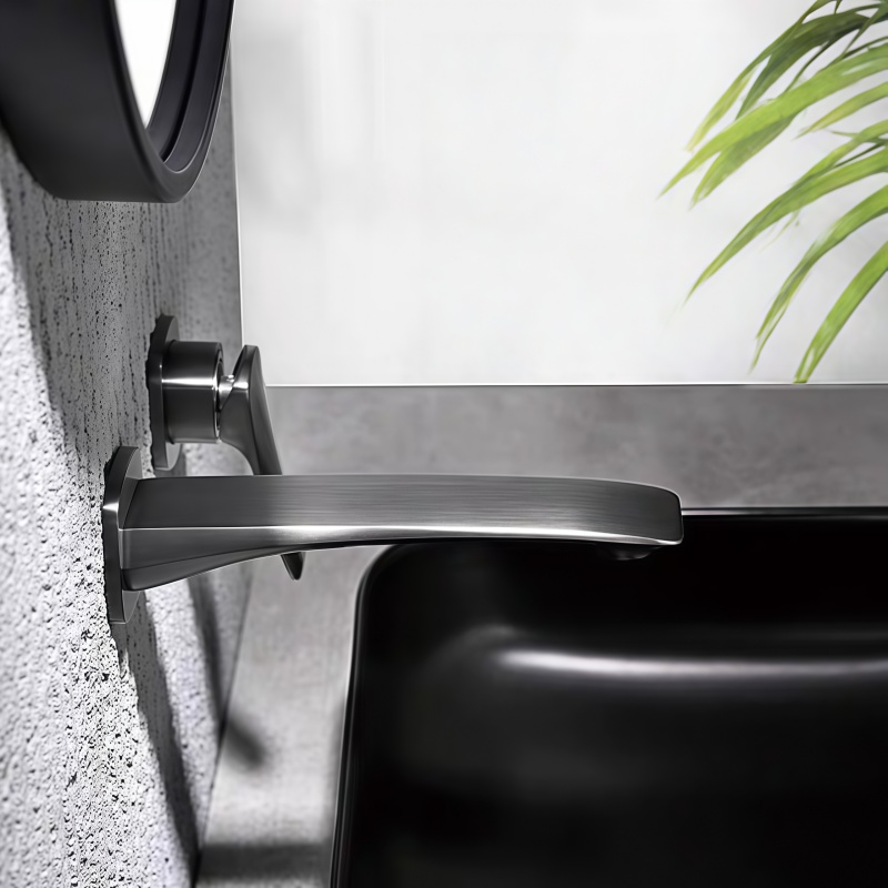 Gold Concealed Bathroom Faucet - Basin Mixer Cartridge avis et prix