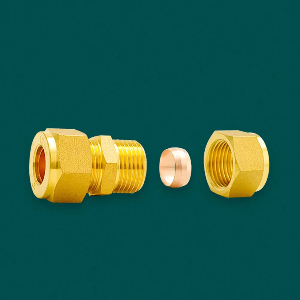 Brass 6/8/10/12/14/15/16/18/22 - Compression Fitting Brass avis et prix