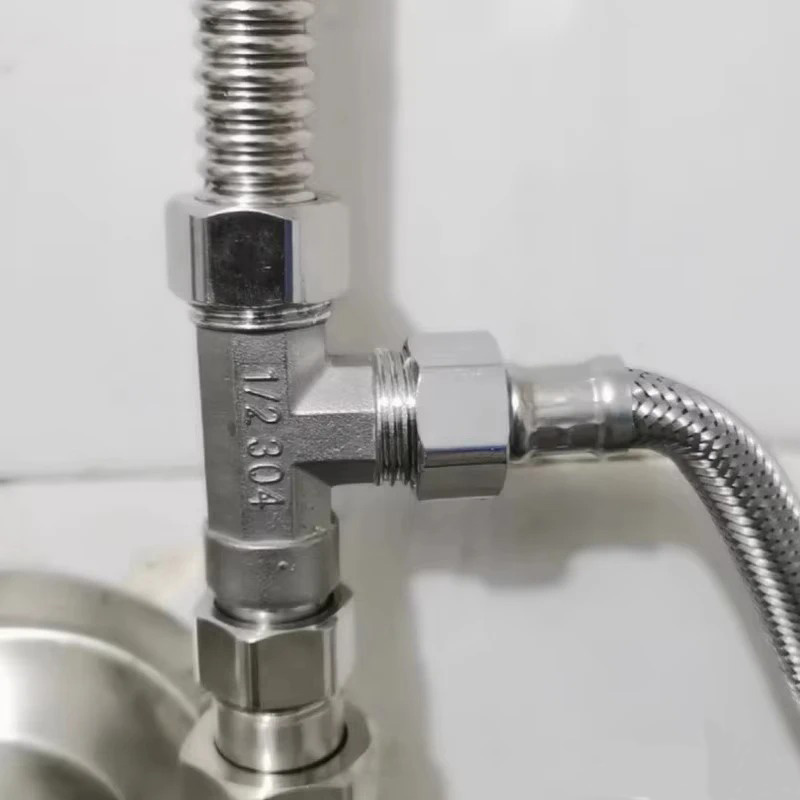 Stainless Steel T Adapter G1/  - Shower Valve Cartridge avis et prix