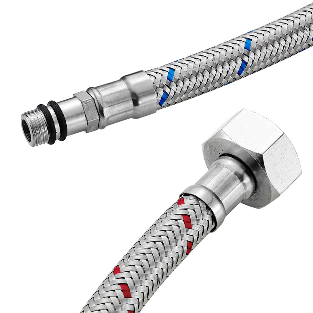 G1/2 G3/8 G9/16 50cm 1 pair St - Flexible Hose Braided avis et prix