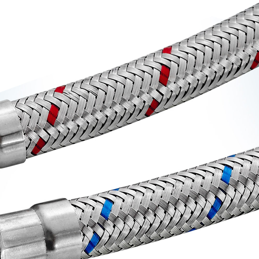 G1/2 G3/8 G9/16 50cm 1 pair St - Flexible Hose Braided avis et prix