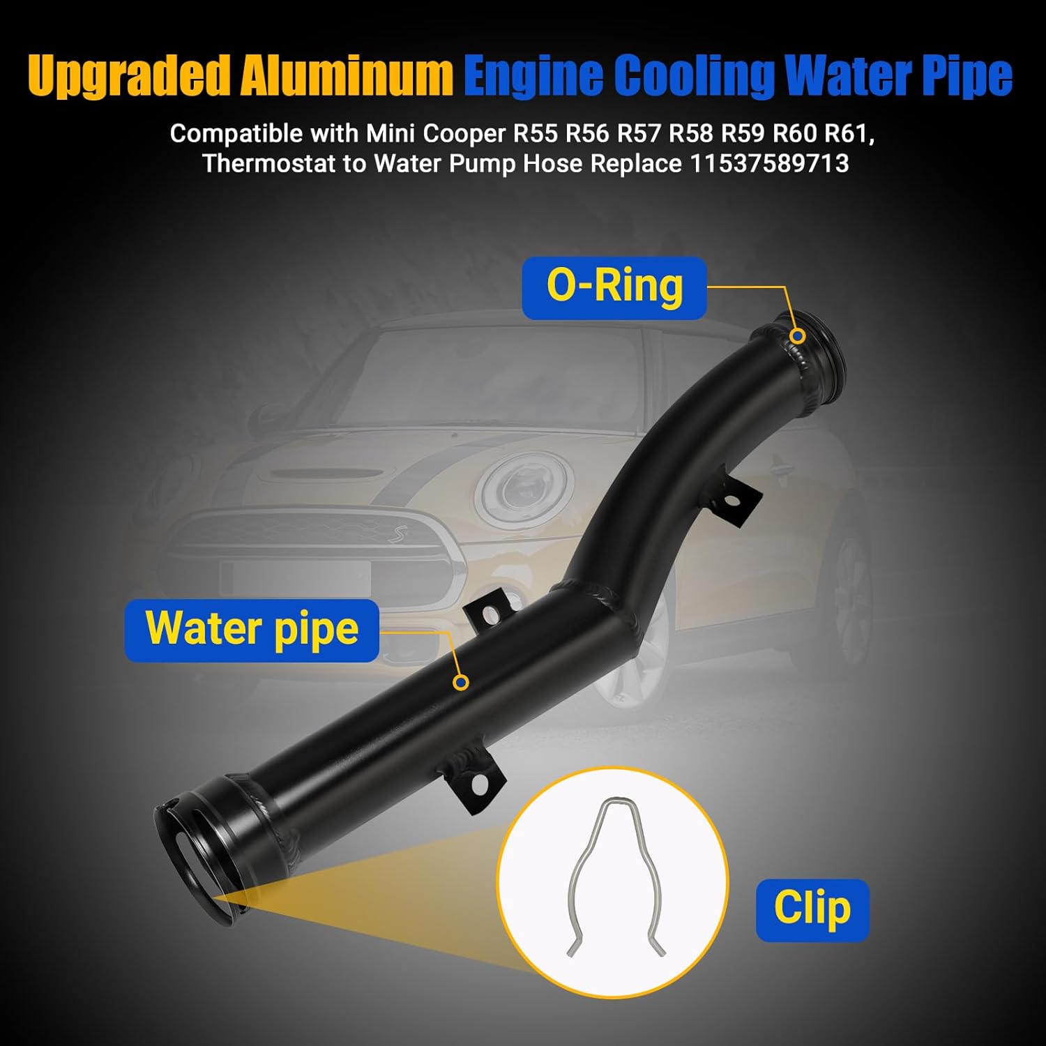 Car Engine Coolant Water Pump  - Plastic Pipe Clip avis et prix