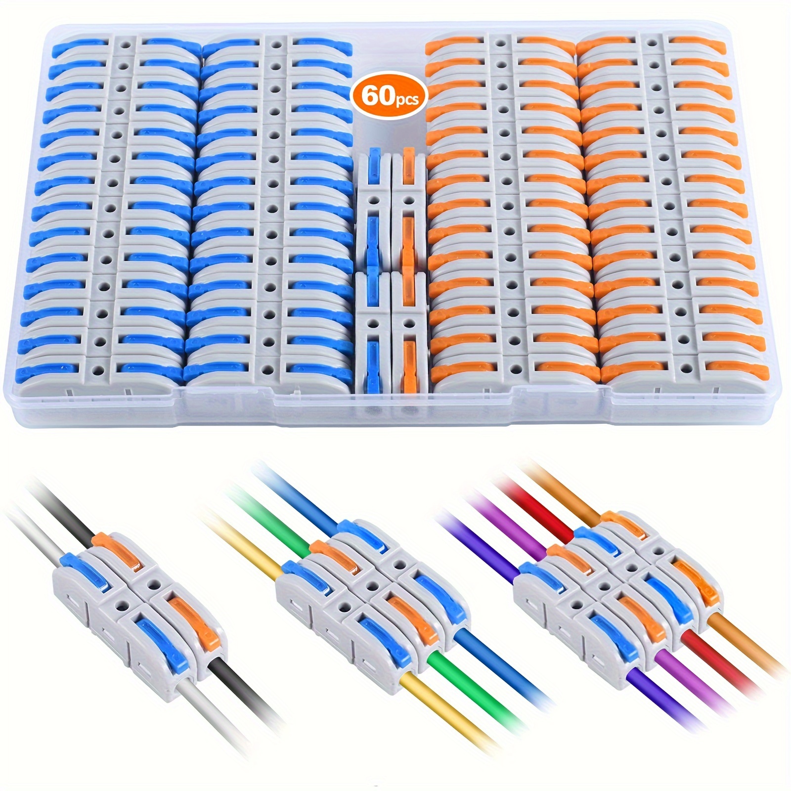 Lever Wire Connectors, 10pcs/6 - Push Fit Connector avis et prix