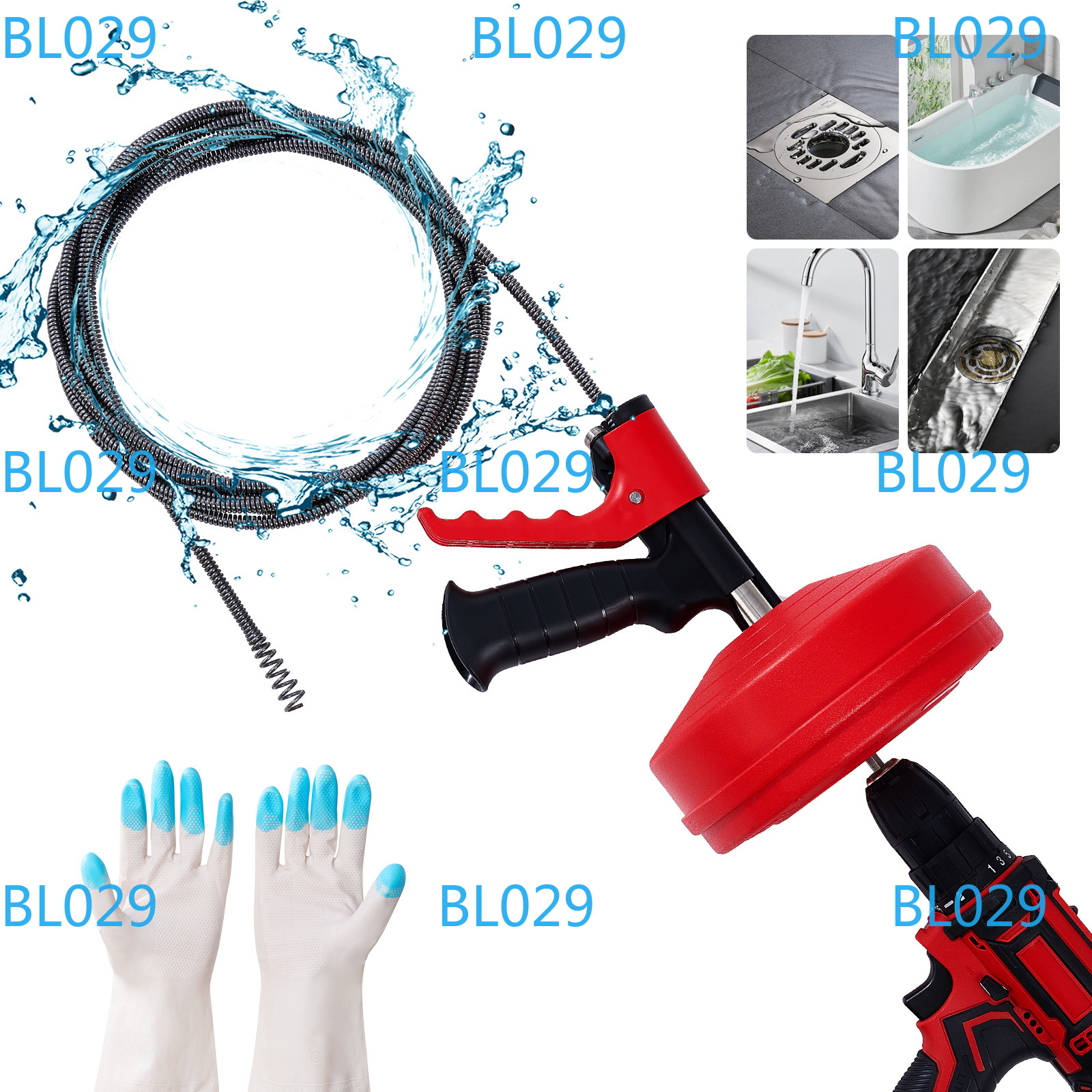 Professional Drain Snake Auger - Drain Snake Flexible avis et prix