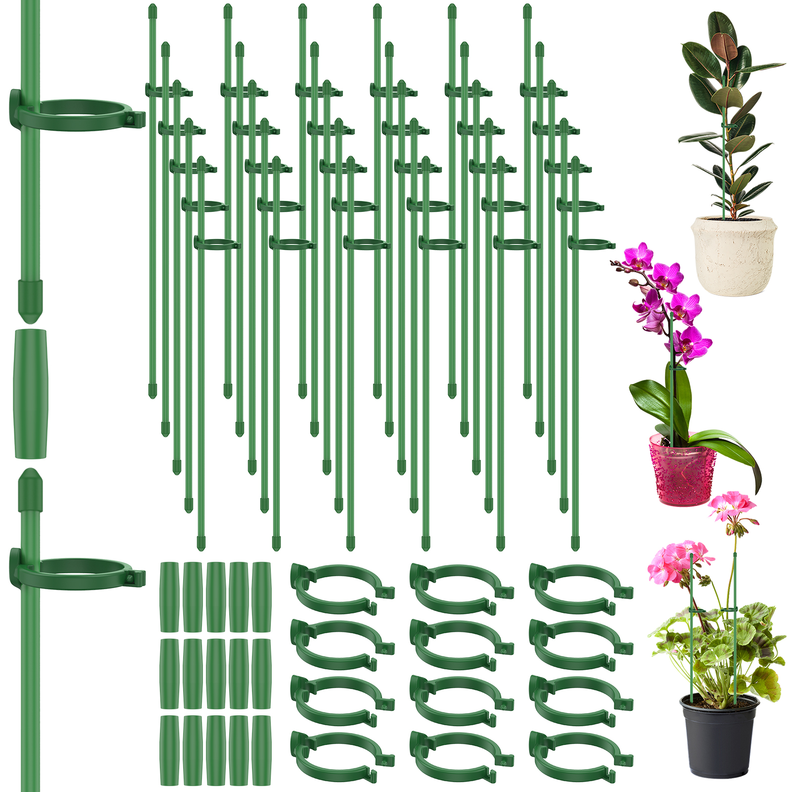 5/30Pcs Adjustable Plant Suppo - Plastic Pipe Clip avis et prix