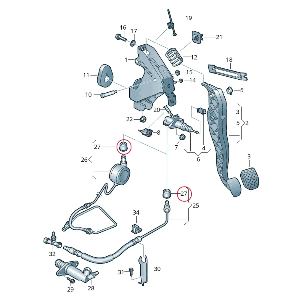 For Fiat Ulysse Peugeot 806 19 - Plastic Pipe Clip avis et prix