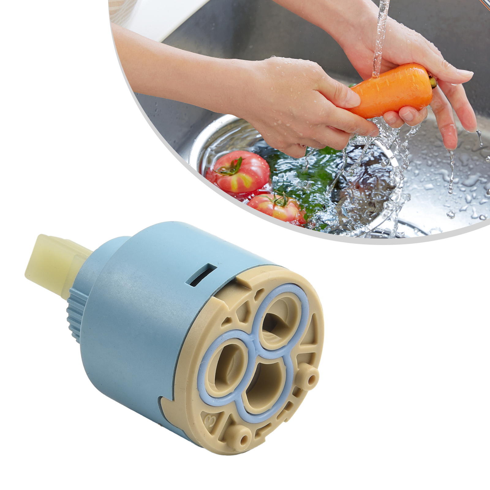 1pc Ceramic Cartridge 35mm/40m - Basin Mixer Cartridge avis et prix