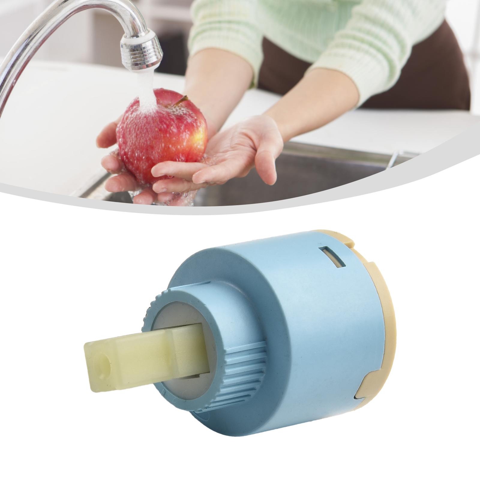 1pc Ceramic Cartridge 35mm/40m - Basin Mixer Cartridge avis et prix