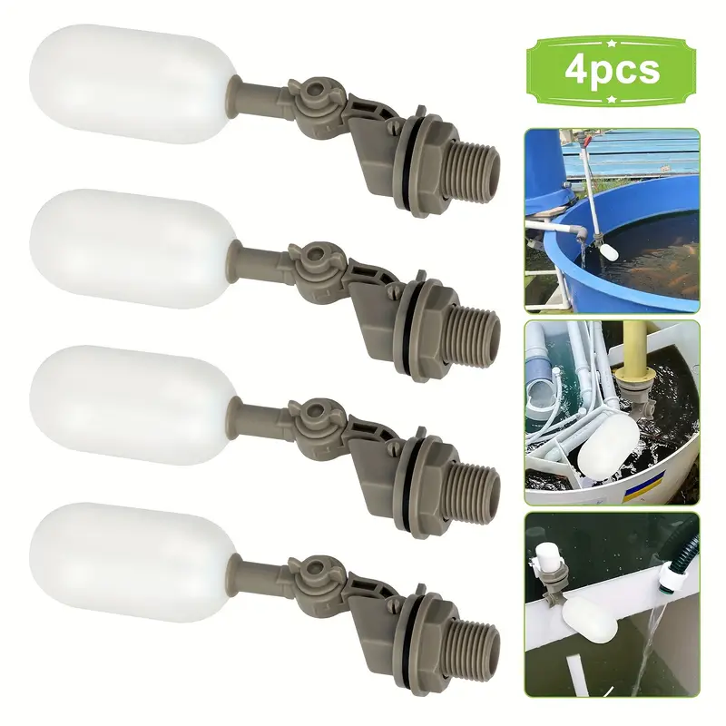 4Pcs Farm Cattle Plastic Water - Float Ball Valve avis et prix