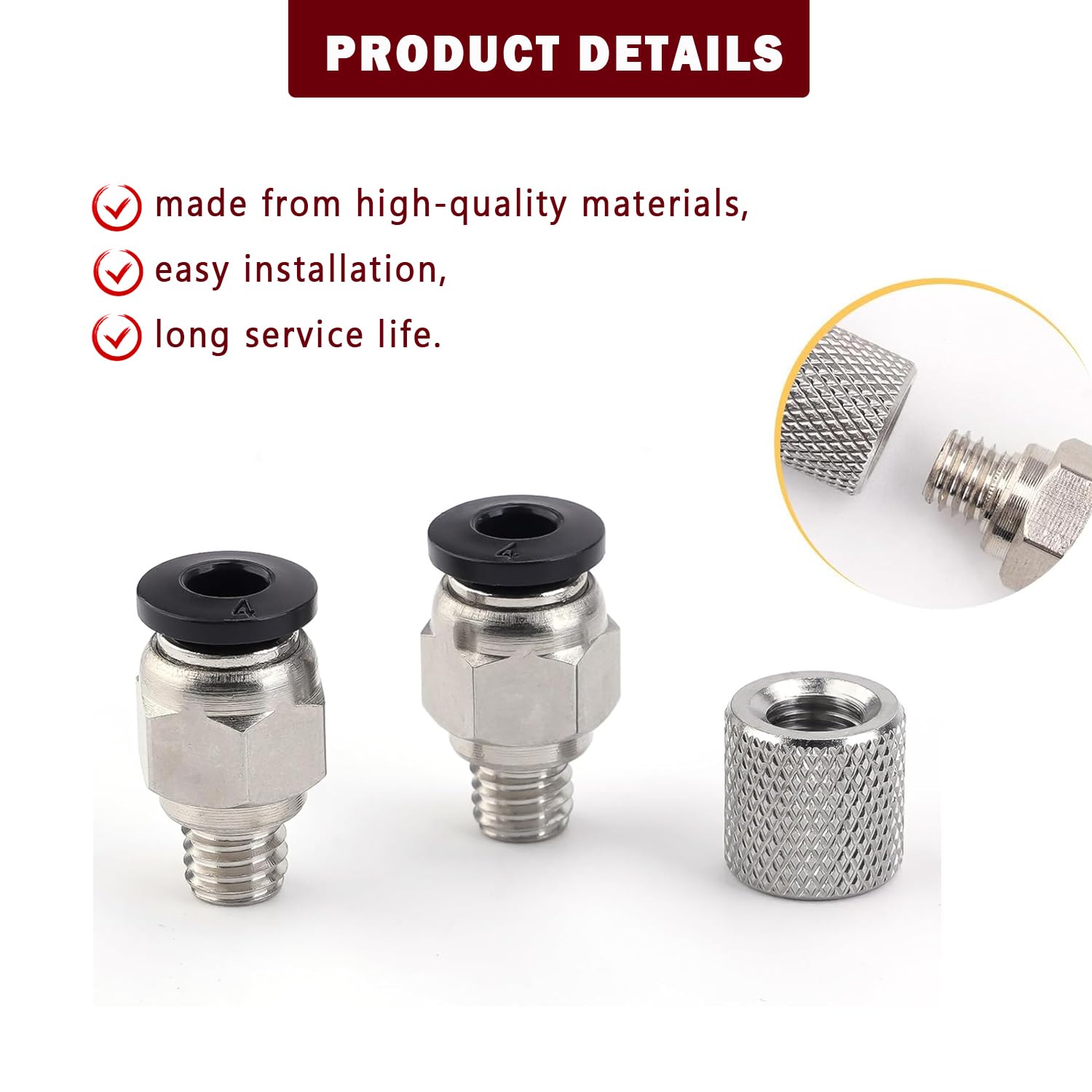 Upgrade PTFE Tube Connector St - Ptfe Tape Thread avis et prix
