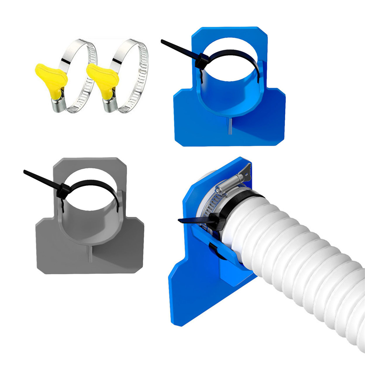 1 Set Swimming Pool Pipe Fixin - Plastic Pipe Clip avis et prix