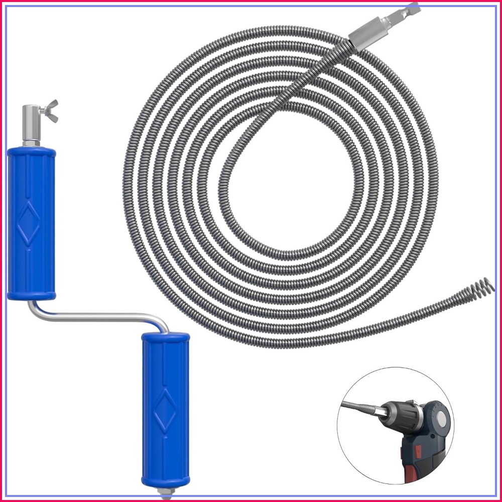 Drain Snake 16.4ft x 6mm Auto  - Drain Snake Flexible avis et prix