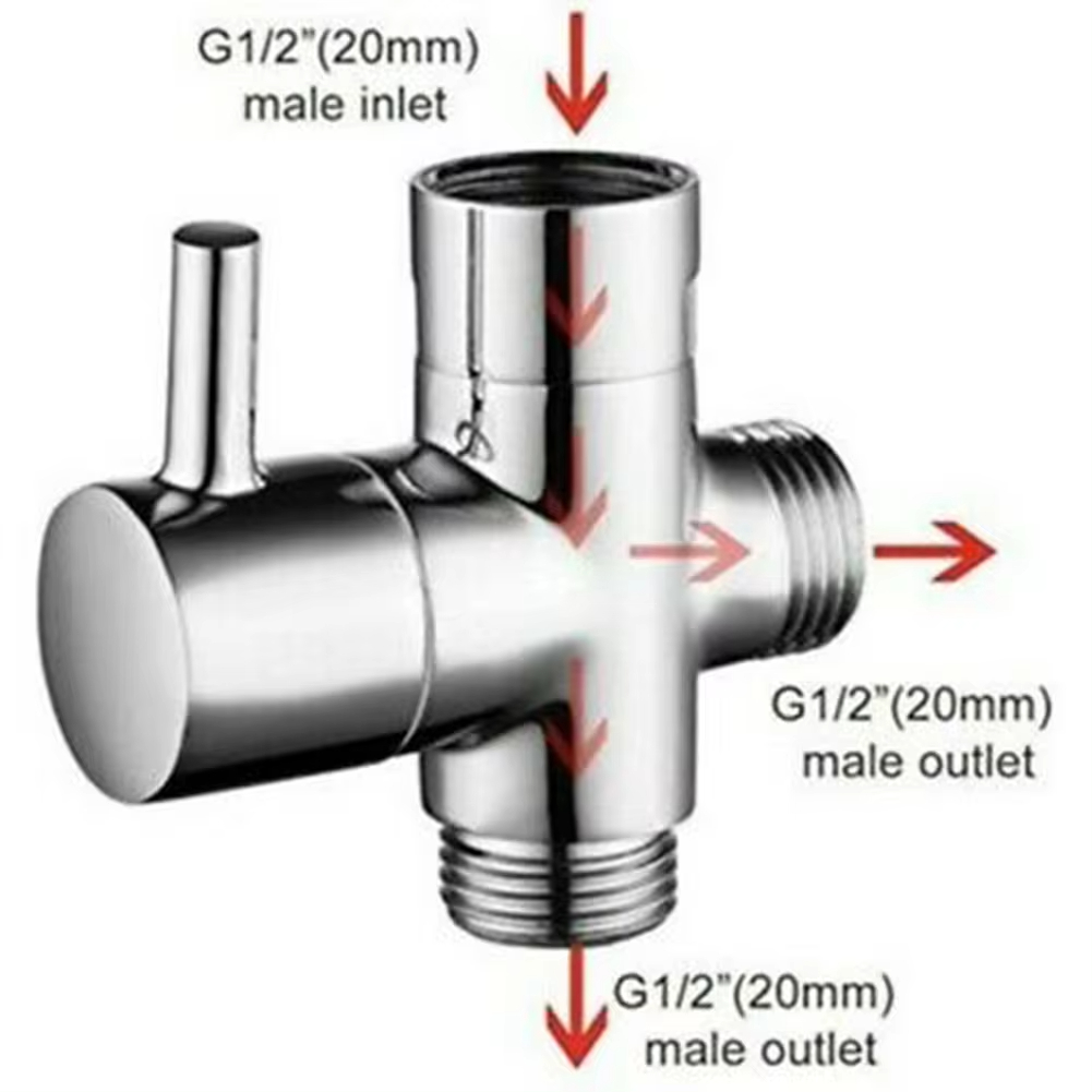 G1/2in 3 Way Diverter Valve T- - Shower Valve Cartridge avis et prix