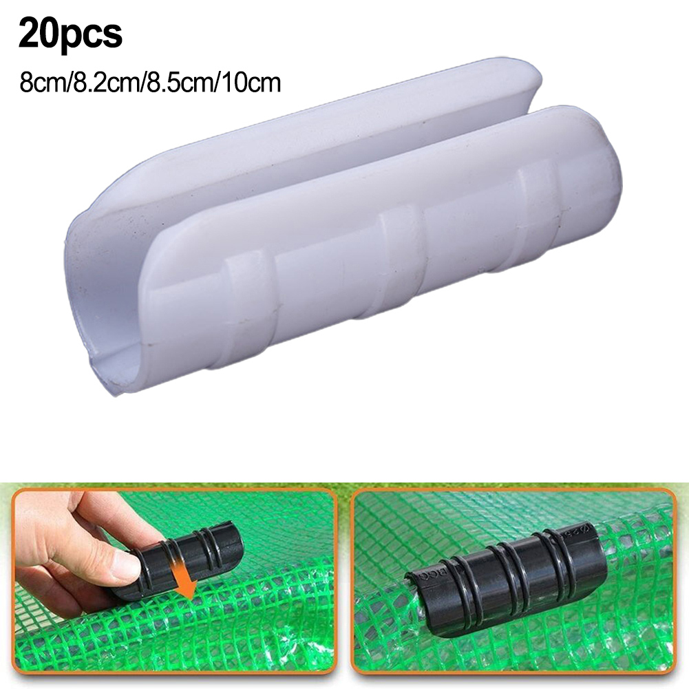 20Pc Greenhouse Frame Film Buc - Plastic Pipe Clip avis et prix