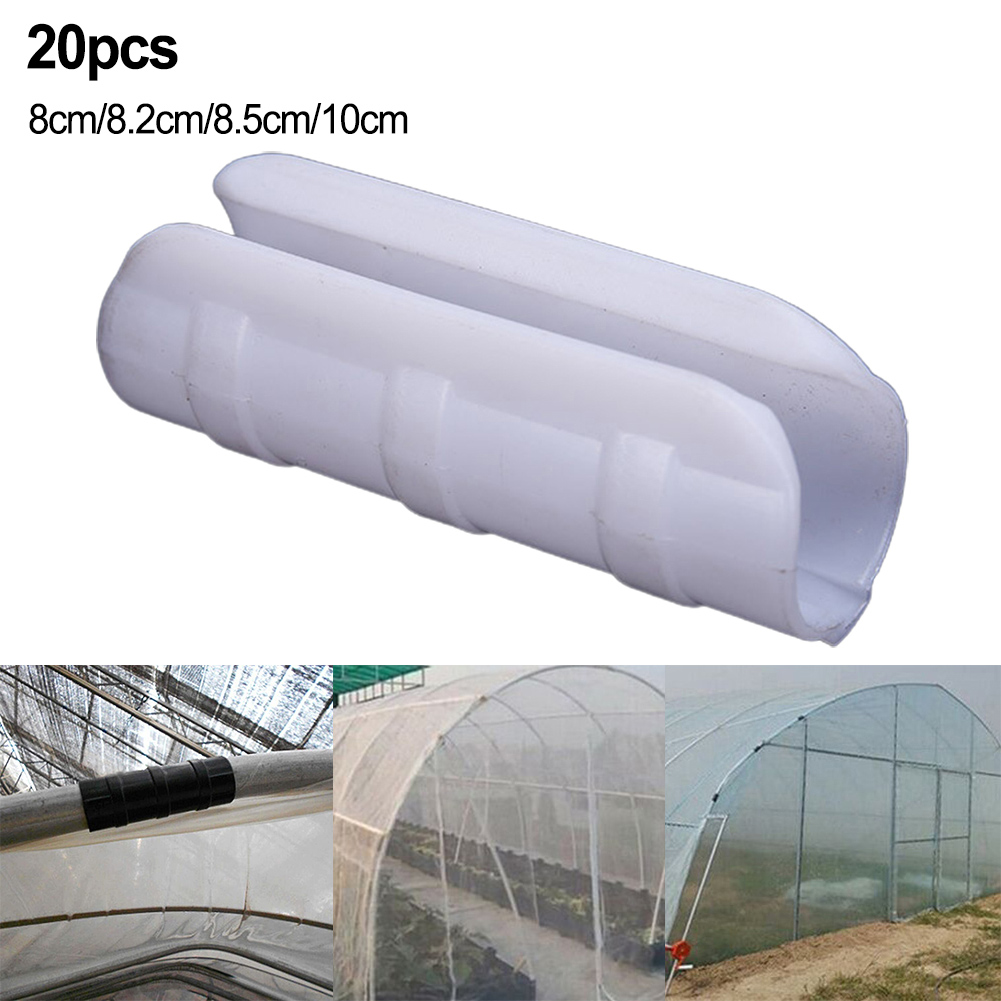 20Pc Greenhouse Frame Film Buc - Plastic Pipe Clip avis et prix