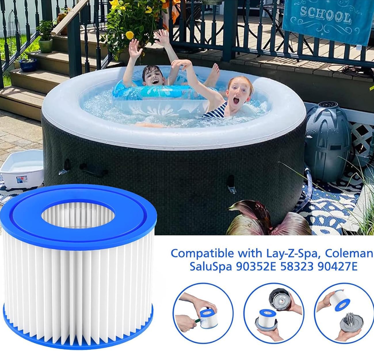 Hot Tub Filter for Bestway Fil - Basin Mixer Cartridge avis et prix